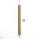 Lucas Lumber LED 5W 4000k matte gold 3x3x30-130cm