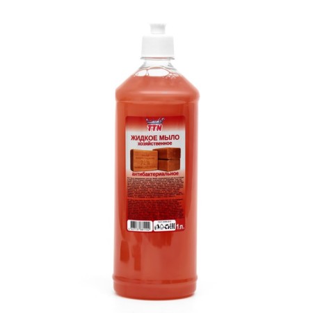 Liquid soap Titan "household", with an antibacterial effect, fur pool, 1 liter
