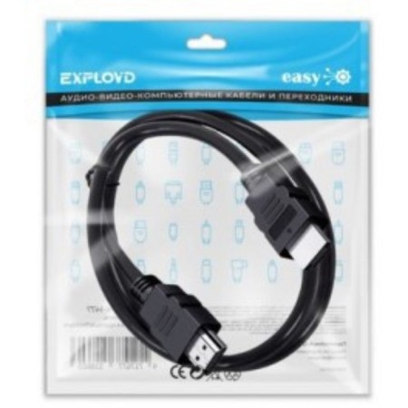 EXPLOYD EX-K-1477, HDMI (M) -HDMI (M), Ver 2.0, 3 m, black video-1