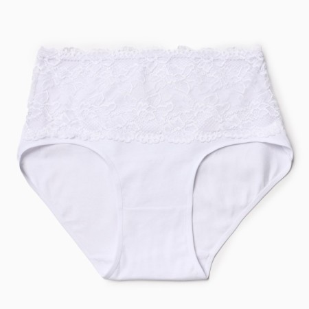 Women's panties, white color, size 58-60