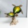 Souvenir Polystone "Turtles on Corals" 19.5x11.5x25 cm