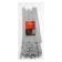 Tundra stainless steel screed, 7.9x200 mm, 100 pcs.