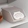 Dilan vegetable container, 7.6 l, 32.3 × 22 × 14.8 cm, beige color