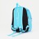 Baby backpack on lightning, external pocket, blue color