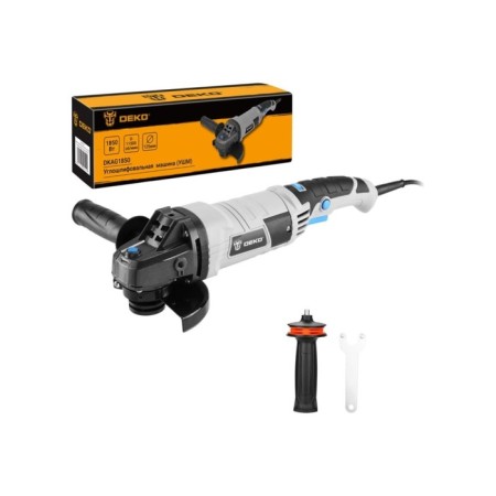 Corner grinder Deko DKAG1850, Network, 1850 W, Anti -Vibration Handle, 11000 rpm 967103-10