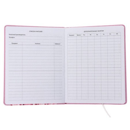 Universal diary for grade 1-11 Super Cool, hard cover, artificial leather, foam rubber, lies, 80 g/m2-3