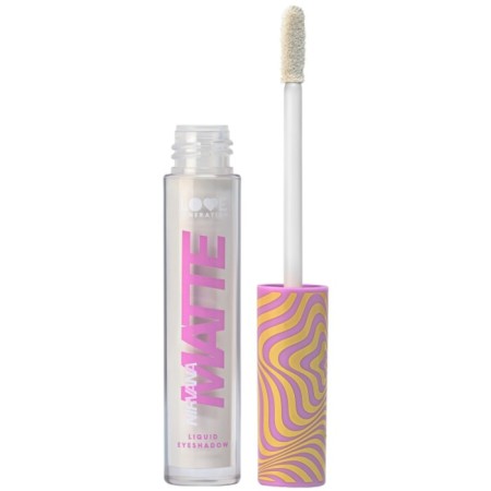 Eye shadows liquid Love Generation Nirvana, matte, tone 03 white, 3 ml