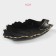 Dice dish of the Golden Leaf, 26.5 × 18 × 3.5 cm, black color