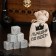 Ships for whiskey in the bag "Best in everything. Crown", natural steat, 6 pcs