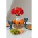Glass Glass Daulay "Juicy Orange", 720 ml, 18.4 × 5 cm