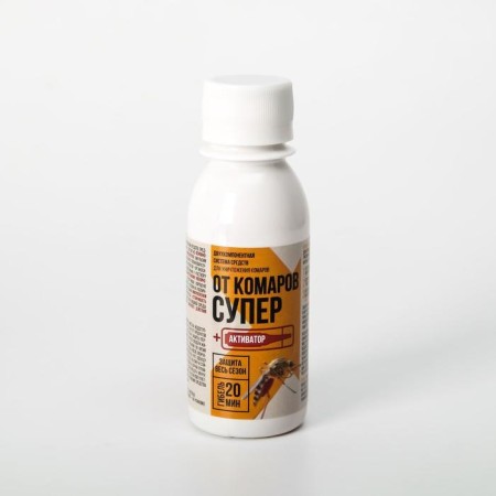 Mosquito remedies "Super", with an activator, in a box, 80 ml-1