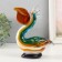 Souvenir Glass "Pelican" under Muranskoy glass mix 8x16x17 cm