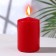 Candle - Aromatic "velvet rose" cylinder, 4x6 cm