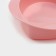 The form for baking the share "Heart. Circle ", silicone, 22 × 20 cm, internal size 17 × 19.5 × 5 cm, color mix