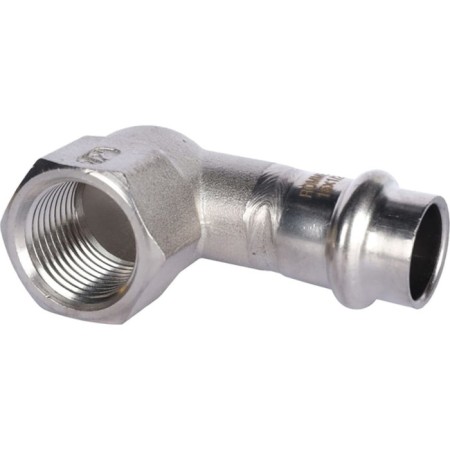 Rommer RSS-0009-001512, VPR-BR, D = 15 mm x 1/2 ", press, stainless steel. Steel.-4
