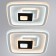 Forma 6x48x48 cm, 1x72W LED chandelier