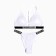Female set (top, panties), white mix, size 46-48