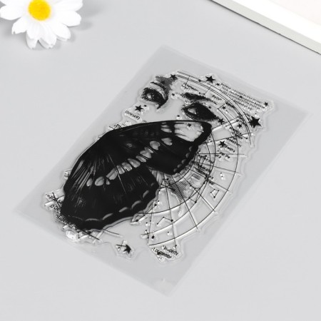 Stamp for creativity Silicon "Mystical Astrology" 16x11 cm-1