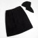 SUCH STOLE STOLE and I: Pareo towel 68*150cm + Chalma, central black, 100%HL, 320 g/m2
