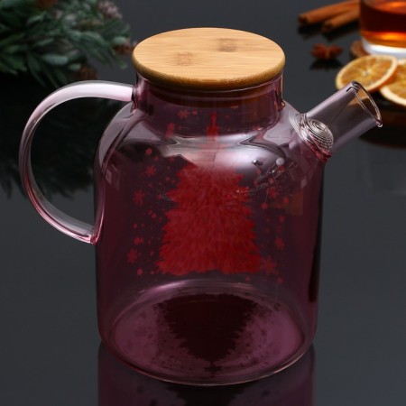 Teapot "Pink Tale", 1700 ml-1