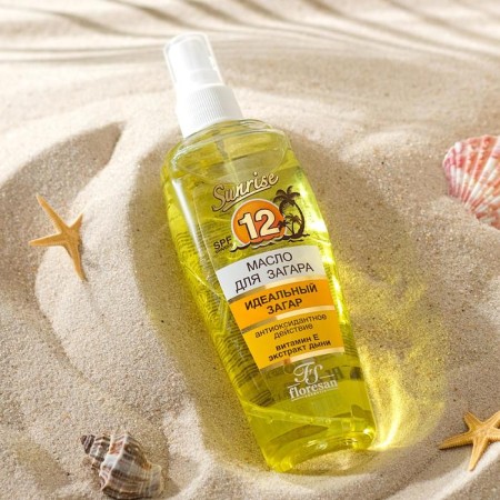 Amber melon, with a moisturizing effect, SPF 12, 135 ml