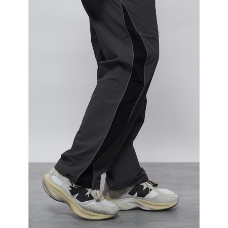 Male tracksuit, size 48, gray color-4