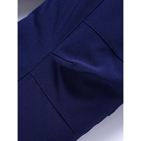 Ski costume for a boy, dark blue color, height 98 cm-9