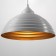 Lamp Bayerlux "Dome" 1x40W E27 with a white-gold 40x40x22-122 cm
