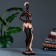Figure "African" 51x15x13cm