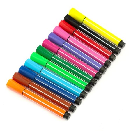 Fleeters 12 Jambo flowers, thickened, in a plastic pencil case, ventilated cap, mix-2
