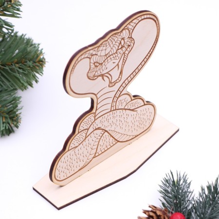 Decorative stand "Cobra 2025", 12.5 x 11.7 x 5 cm-2