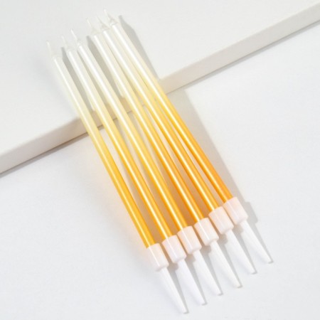 Candles for the cake "On your special day", gold, 6 pcs.-1
