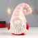 Souvenir Ceramics "Santa Claus, striped pink cap" 18x11.7x10.9 cm