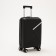 Small suitcase 20 ", lightning department, code castle, 4 wheels, black color