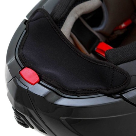 Snowmobile helmet Zox Condor, glass with electric heating, gloss, size XL, black-11