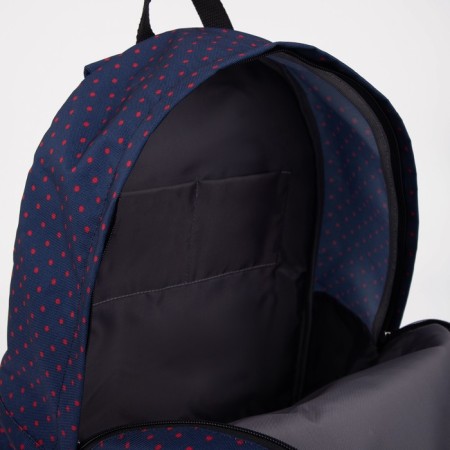A backpack with a zipper, Erich Krause, Blue-3