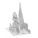 Set for creativity 3 in 1 "3D coloring: fun holiday", 6 parts