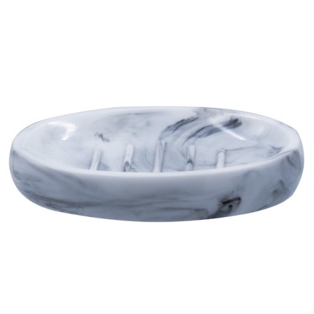 Toscana soap dish, white color