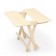 Folding table 100*70*75