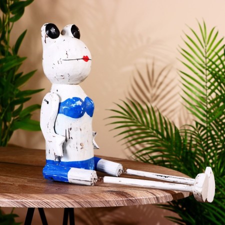 Souvenir "Frog" hanging paws, tree 38 cm-1