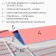 Perforated backing luminaire for heated floors, pink1.8 mm, step 500mm, 8.4m2