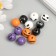 Beads wood for creativity "Scarecrow" d = 1.6 cm set 12 pcs