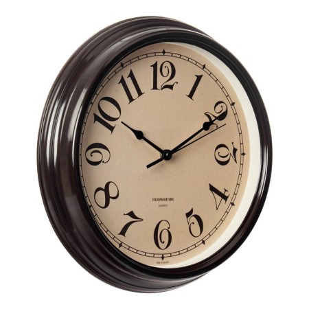 Walls are wall-mounted, silent, d-31 cm, brown-2
