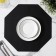Napkin “TEM”, 38 × 38 cm, black color, octagon