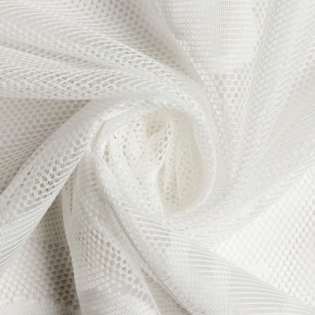 Tulle to the kitchen without curtain tape, 165x200 cm, ecrew color, 100% polyester-3