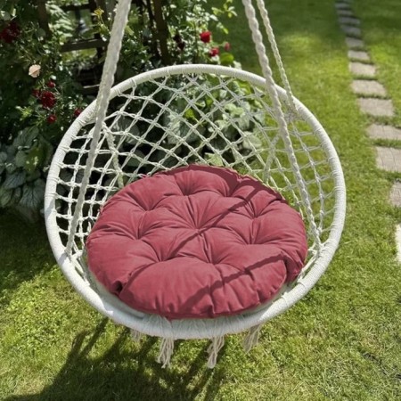 Billy swing pillow, diameter 60 cm, raspberry color-1
