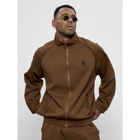Sports suit men's, size 52, brown color-5