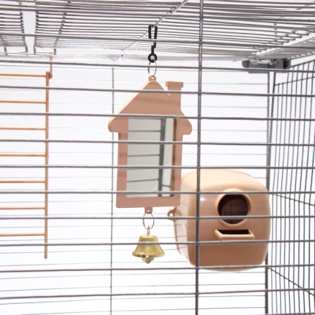Birds Cage "Pigzon" No. 104-B, collapsible, 2 sections, 58 x 40 x 88 cm, beige-10