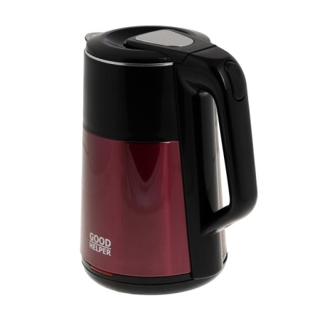 Electric kettle Goodhelper KPS-188C, metal, 1.8 l, 1500 watts, red-1