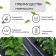 Mulching material, with perforation, 5 × 1.6 m, density 80 g/m², spanbond with a UV stabilizer, black, Greengo, economy 30%